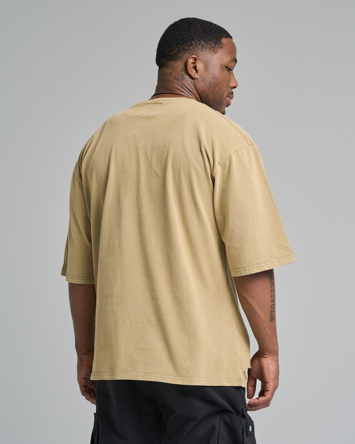 3:16 Collection T-Shirt John The Baptist Oversized Tee - Olive