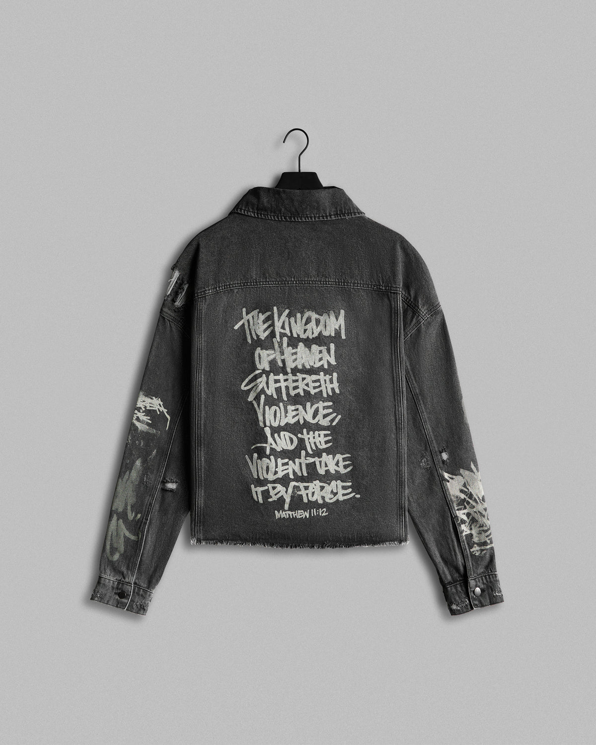 316collection Denim Kingdom Denim Jacket - Black