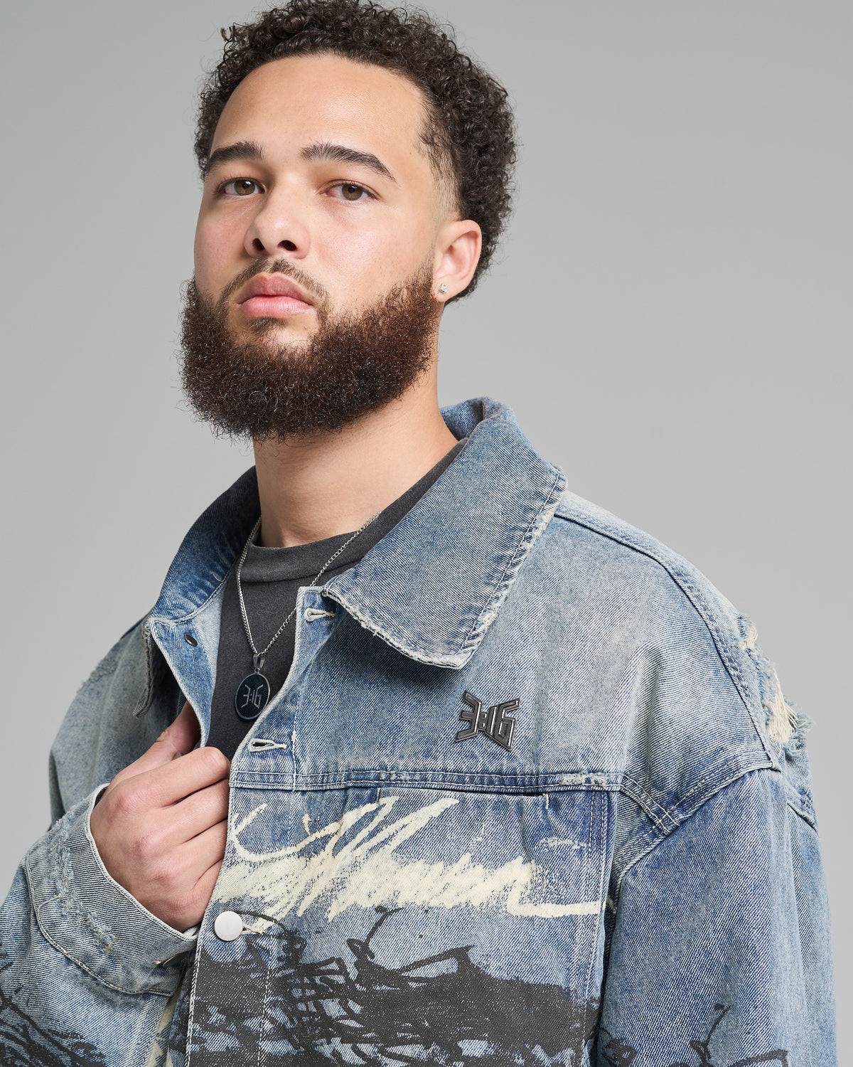 316collection Denim Kingdom Denim Jacket - Indigo