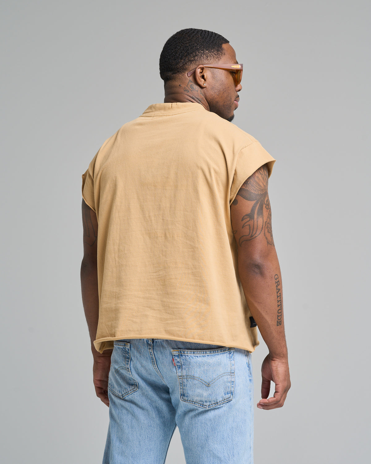 316collection Kingdom Cap Sleeve Tee - Italian Clay
