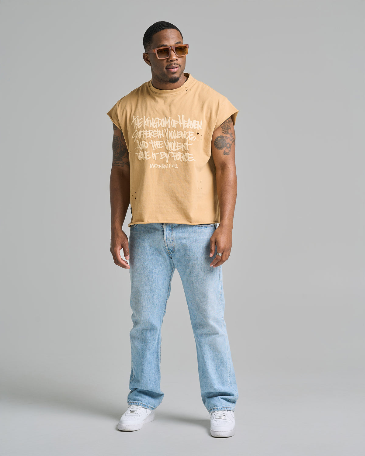 316collection Kingdom Cap Sleeve Tee - Italian Clay