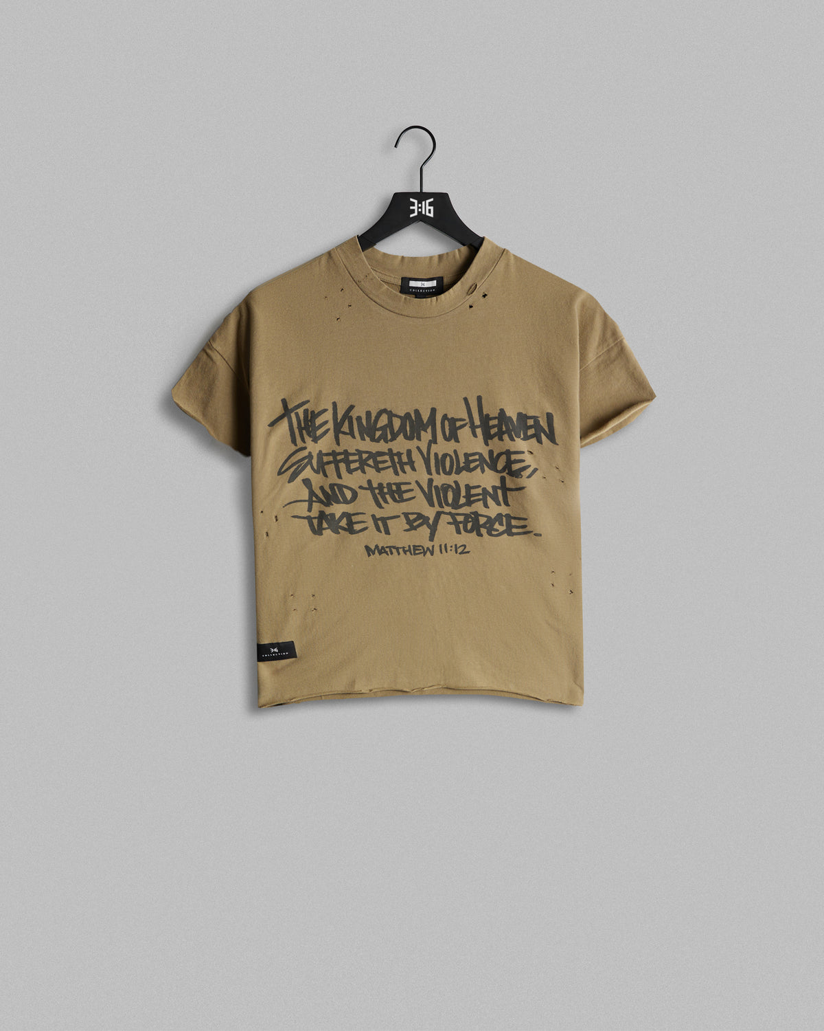 316collection Kingdom Cap Sleeve Tee - Olive