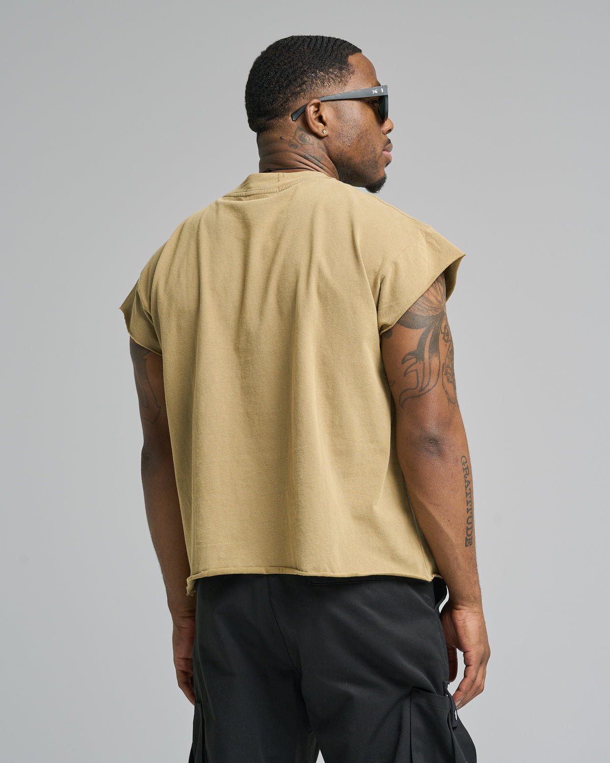 316collection Kingdom Cap Sleeve Tee - Olive