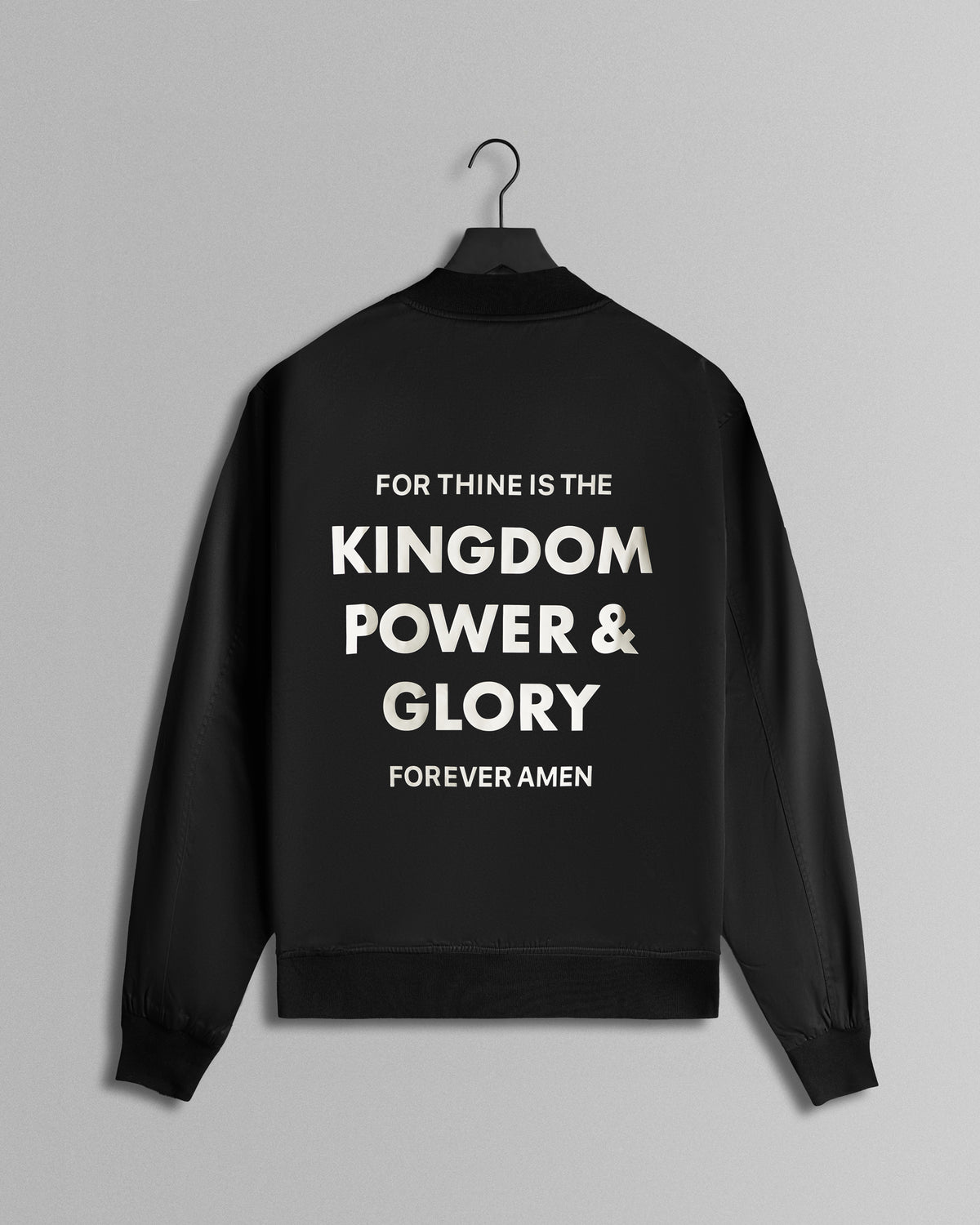 Lord&#39;s Prayer - Reversible Bomber Jacket