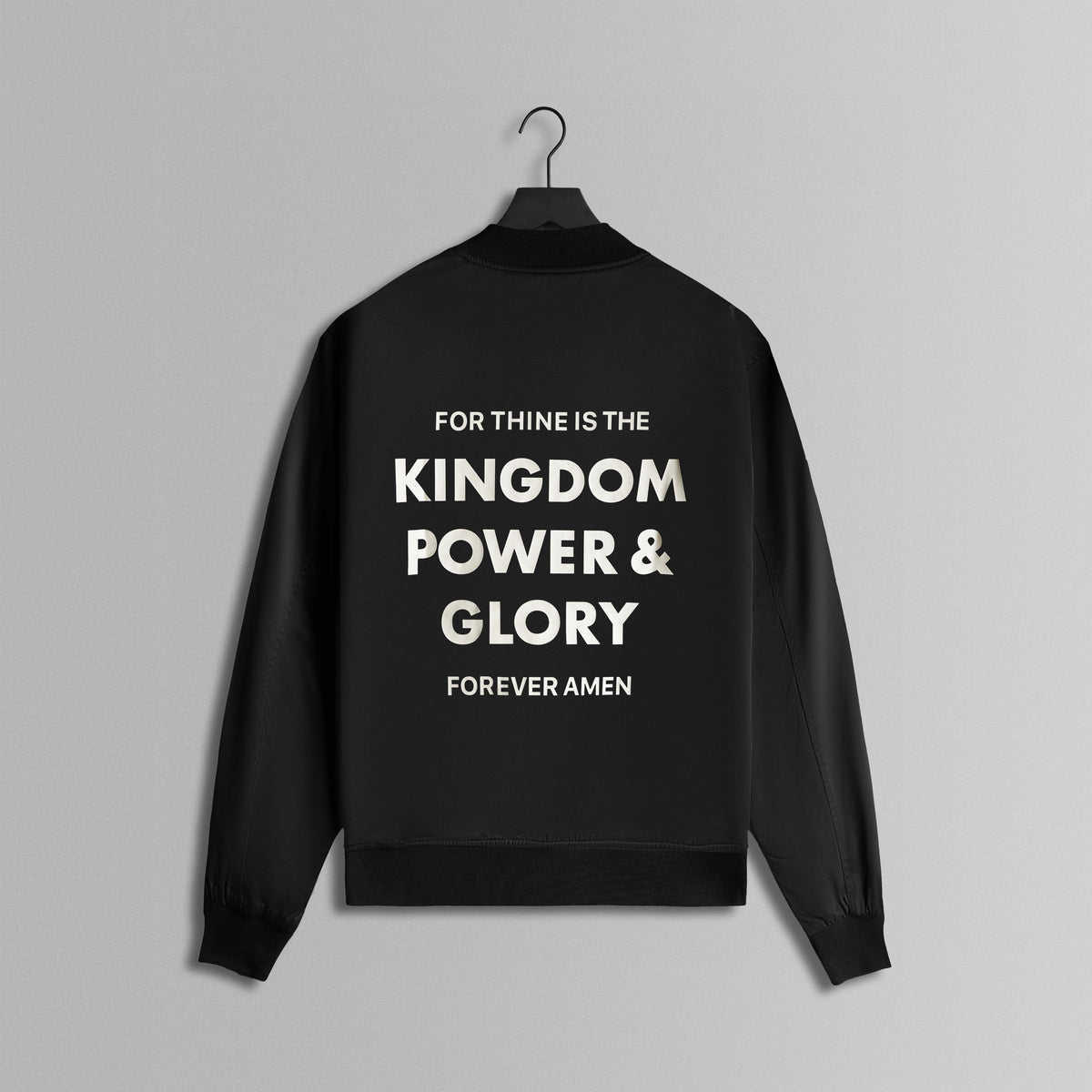 Lord&#39;s Prayer - Reversible Bomber Jacket