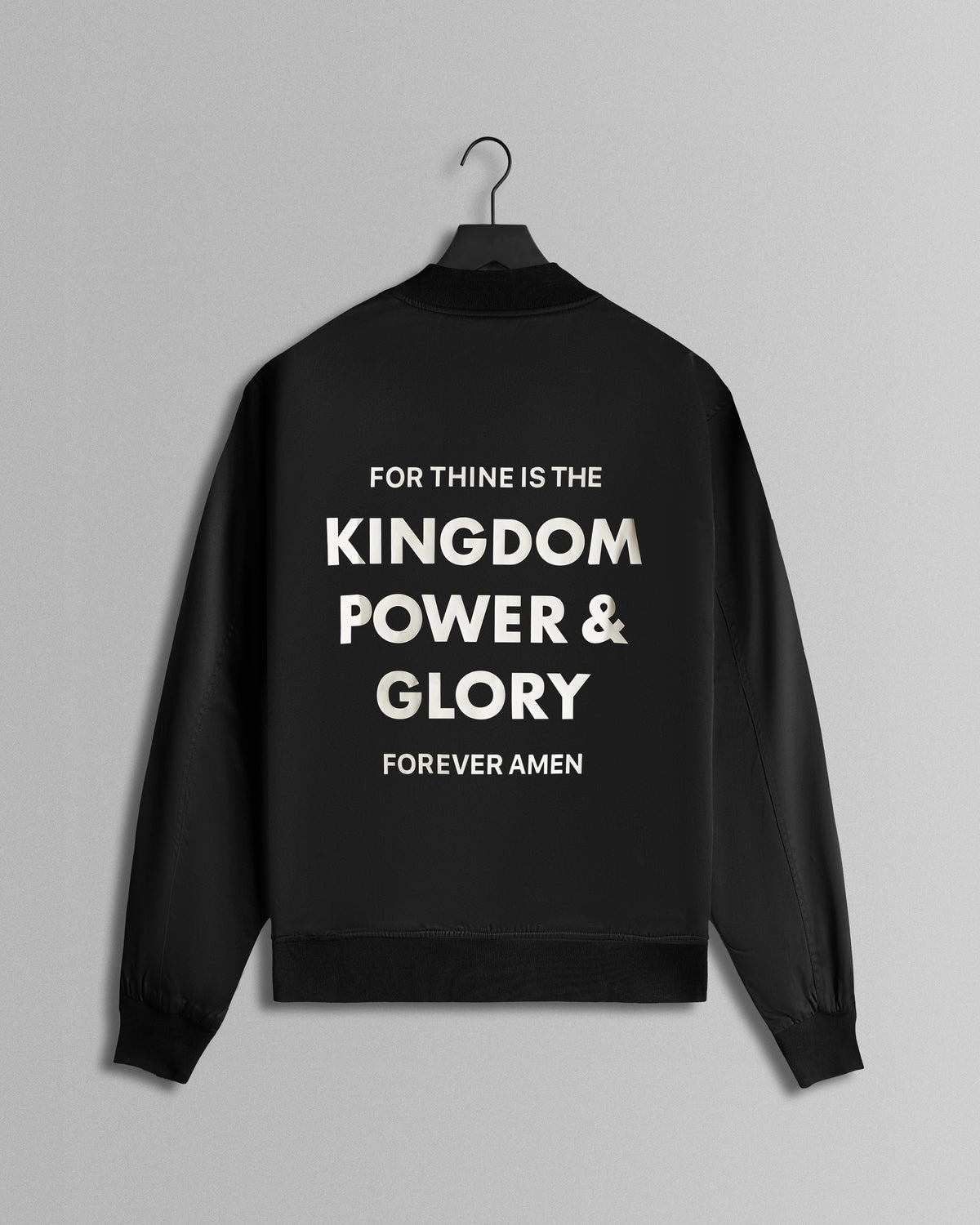 Lord&#39;s Prayer - Reversible Bomber Jacket