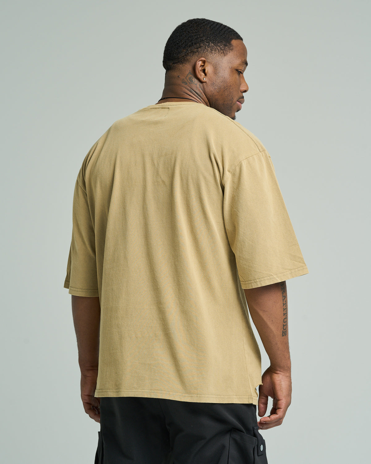 John The Baptist Oversized Tee - Olive