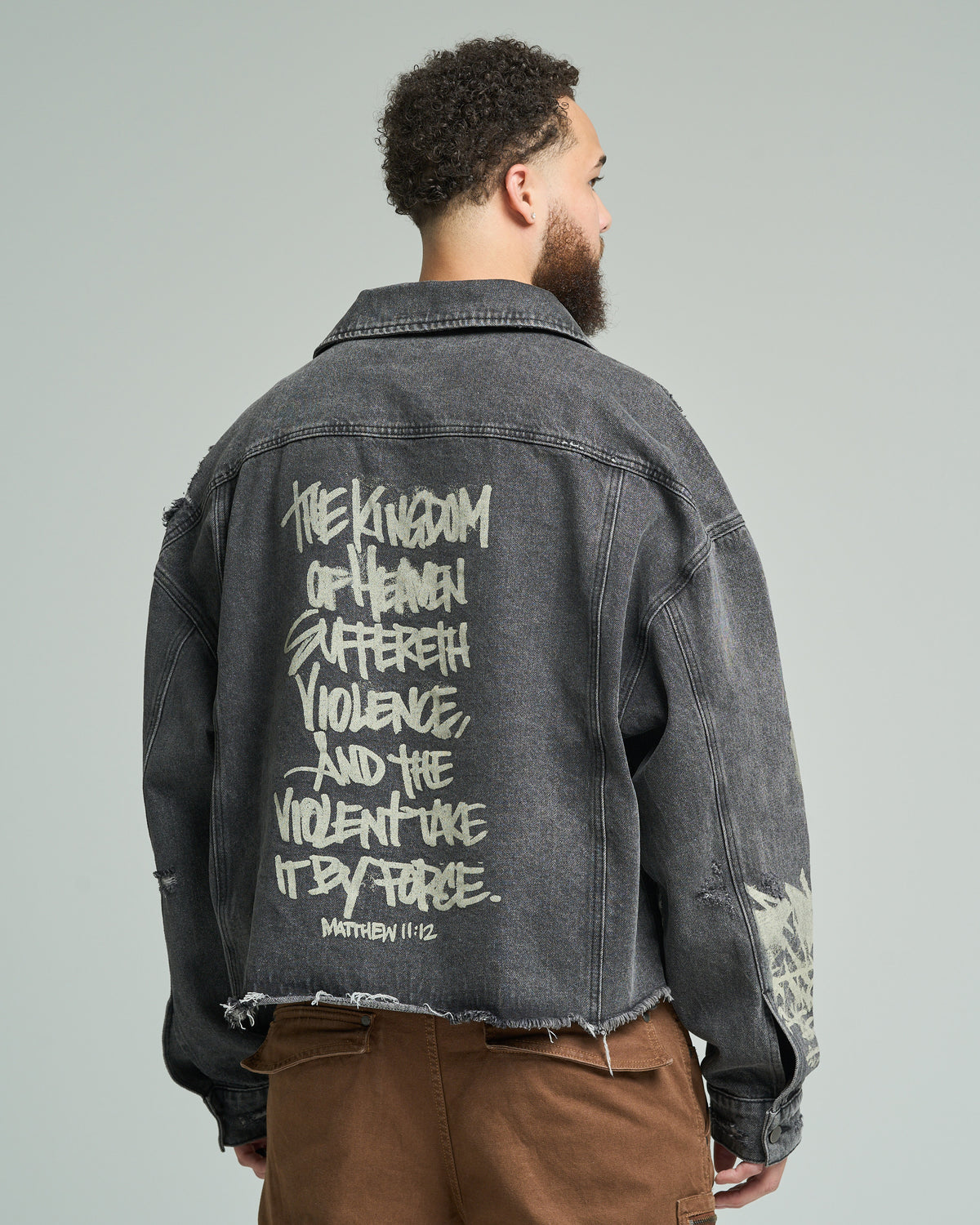 Kingdom Denim Jacket - Black