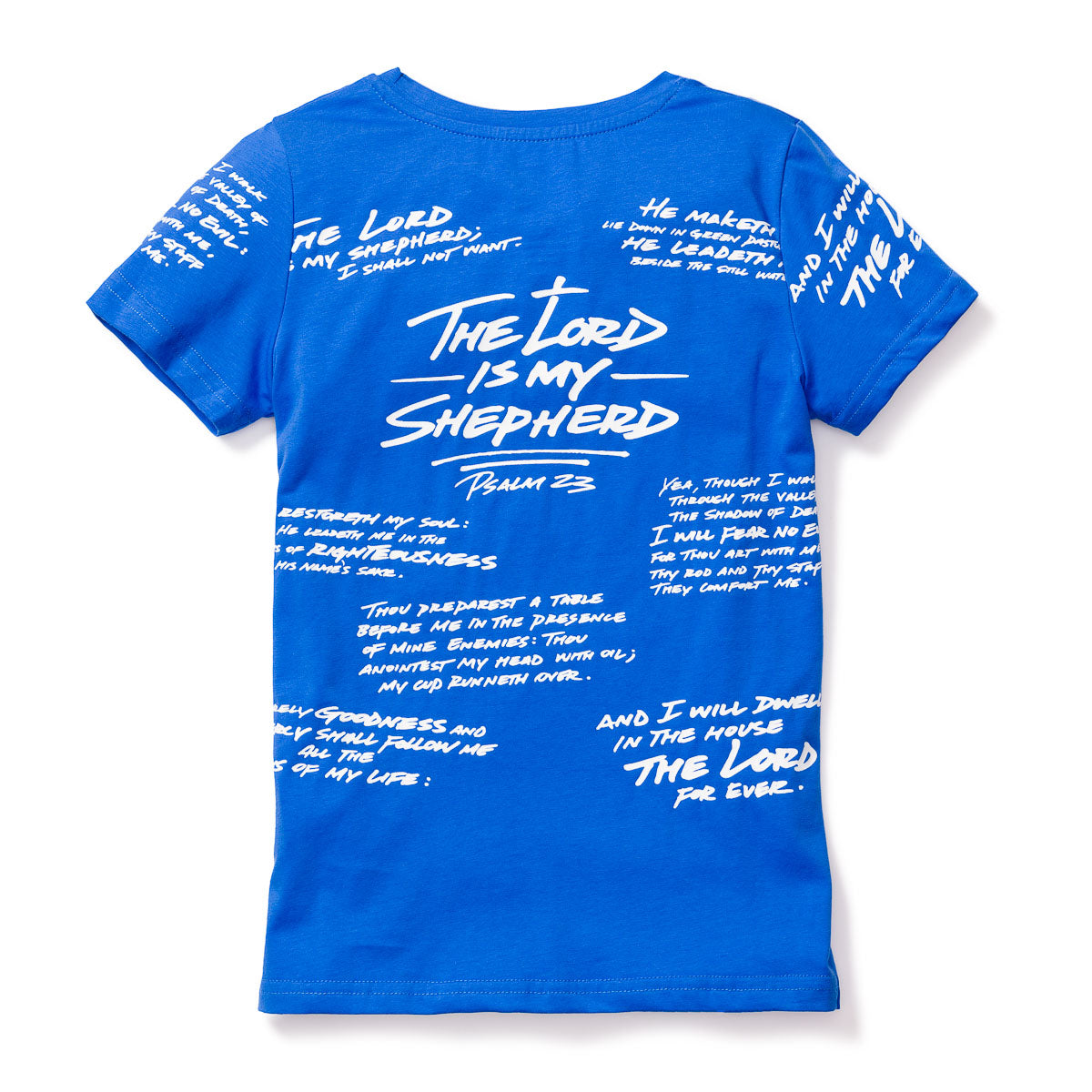 Psalm 23 - Premium Kids T-Shirt - Blue