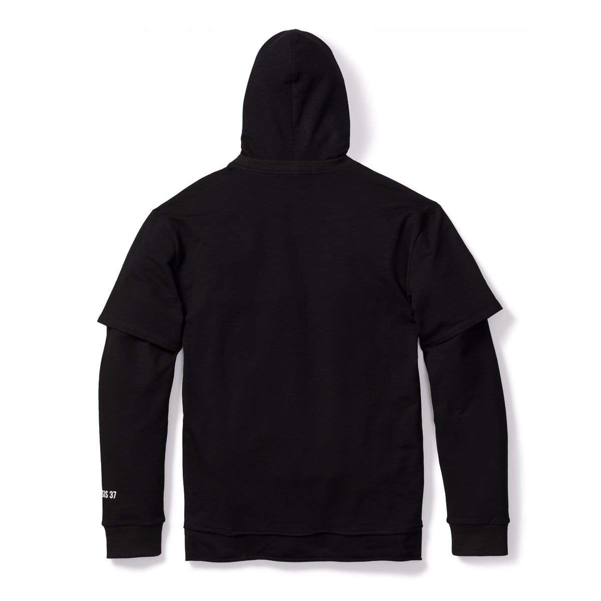 3:16 Collection Hoodie Dreamer Double Layered Hoodie -Black