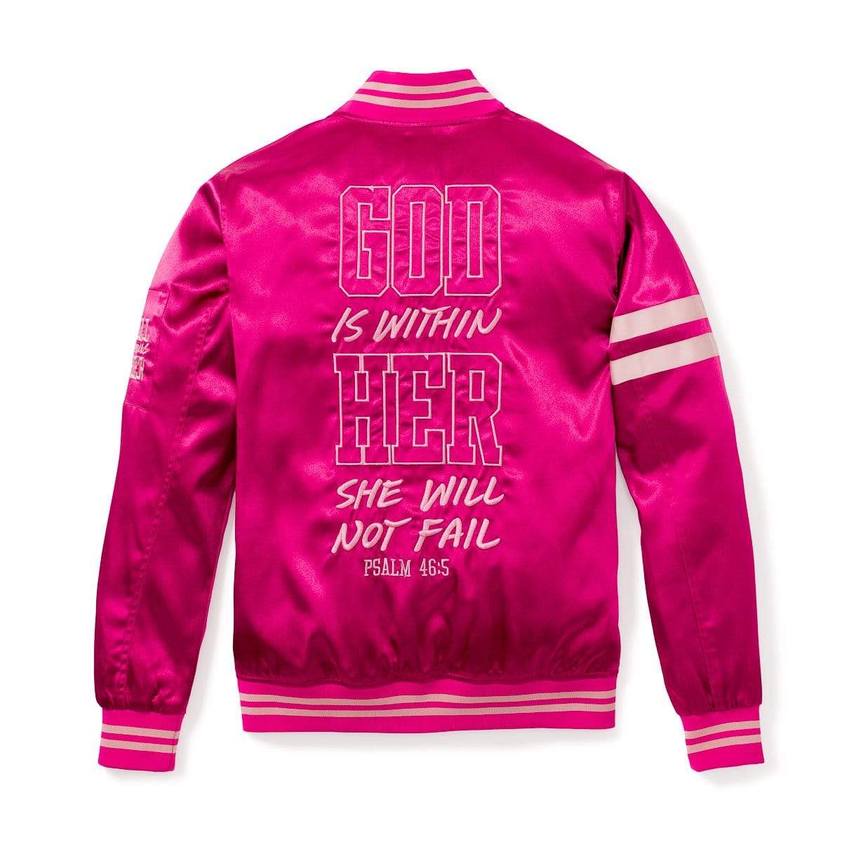 3:16 Collection Jacket XS WITHIN HER - WOMEN'S BOMBER JACKET - FUCHSIA