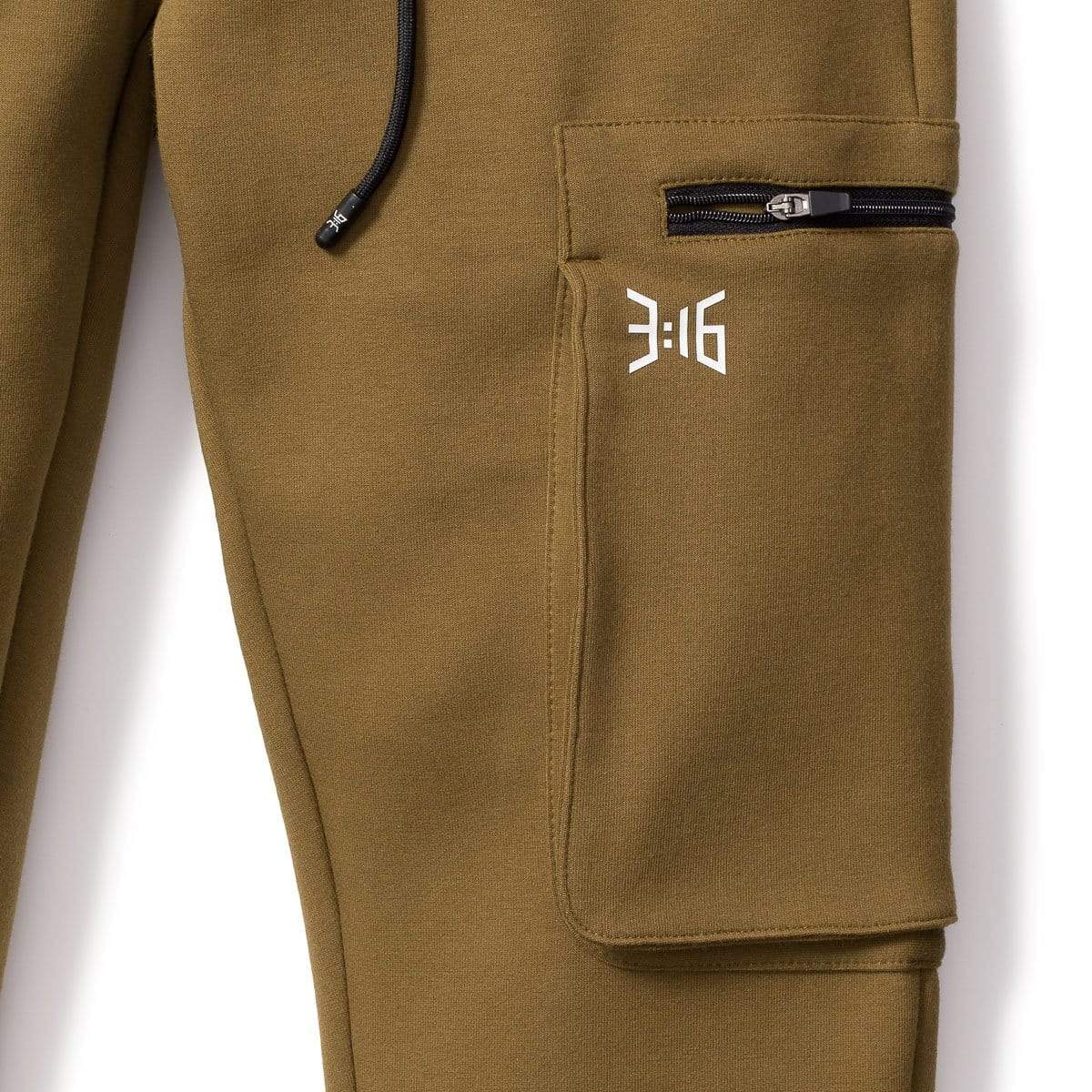 3:16 Collection Joggers 3:16 Cargo Joggers - Army Green