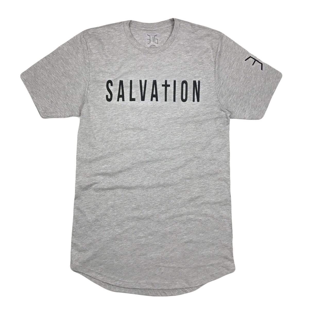 316collection Apparel Salvation Scoop Tee - Heather Gray